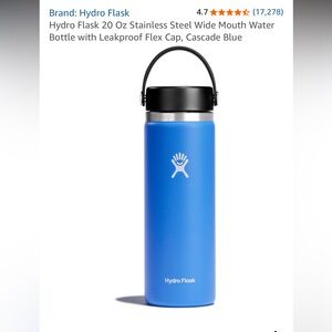 Hydro Flask Blue 20oz